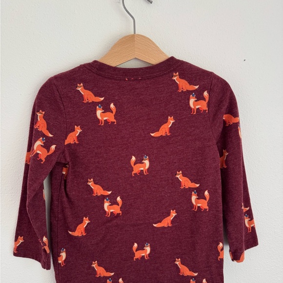 Set of 2 Cat & Jack Shirts, size 3T. Butterfly shirt and Fox Shirt - Picture 7 of 7
